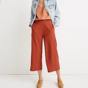 Madewell - Cotton Linen Crop Pants